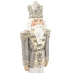 Sunnydaze Alexei The Defender Indoor Nutcracker Statue With LED Lights - Christmas/Holiday Decor - Silver - 36" 17 Sunnydaze Alexei The Defender Indoor Nutcracker Statue With LED Lights - Christmas/Holiday Decor - Silver - 36" -Christmas Decor Sale zulbqqxc6ojf0jvo8cco 33082.1694717477